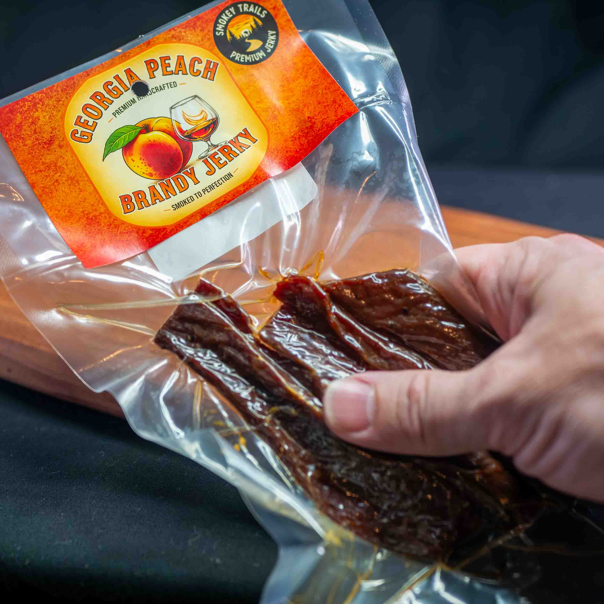 GA Peach Brandy Beef Jerky
