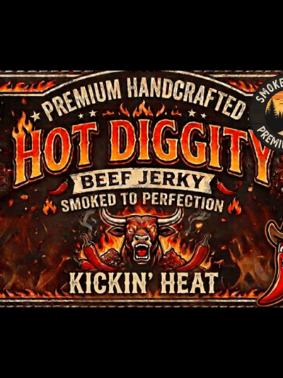 Hot Diggity Beef Jerky